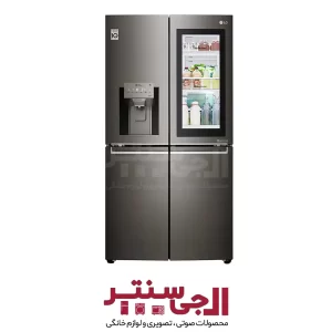 یخچال فریزر ساید بای ساید ال جی مدل X24 ظرفیت 30 فوت GR-X24FMKBL