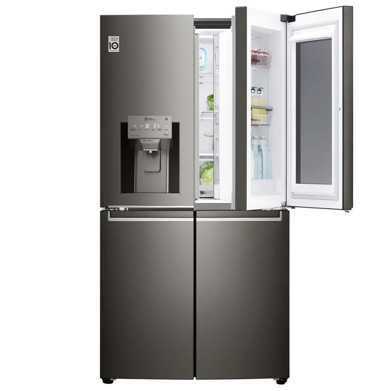 LG-GR-X24FTKHL-2 یخچال فریزر ساید بای ساید ال جی مدل X24 ظرفیت 30 فوت GR-X24FMKBL