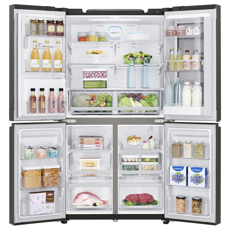 یخچال فریزر ساید بای ساید ال جی مدل X24 ظرفیت 30 فوت GR-X24FMKBL یخچال فریزر ساید بای ساید ال جی مدل X24 ظرفیت 30 فوت GR-X24FMKBL