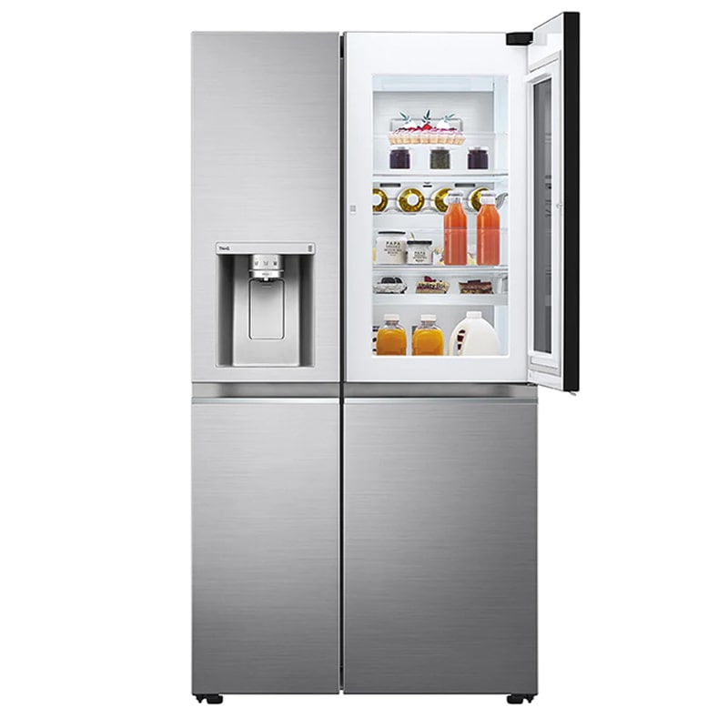 X267-2022-new-4-1 یخچال فریزر ساید بای ساید ال جی مدل X267 ظرفیت ۳۰ فوت GR-X267CQEW