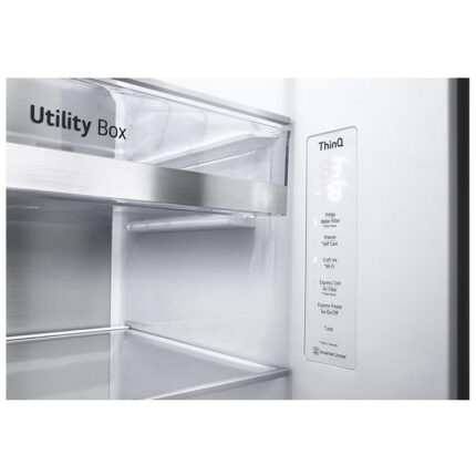 یخچال فریزر ساید بای ساید ال جی مدل X267 ظرفیت ۳۰ فوت GR-X267CQEW