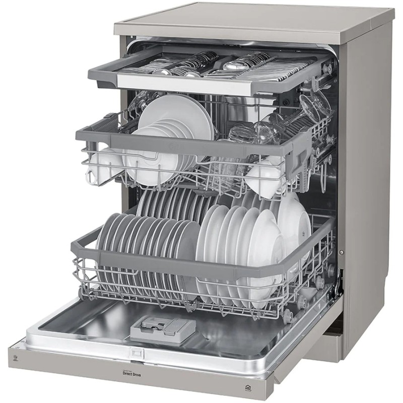 dishwasher-lg-dfb425fp-14ps-platinum-silver-2018 (4) ماشین ظرفشویی 14 نفره ال جی 425 مدل DFB425FP/FW