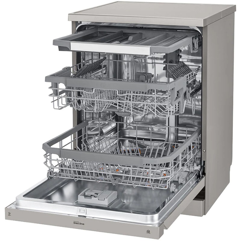 dishwasher-lg-dfb425fp-14ps-platinum-silver-2018 (5) ماشین ظرفشویی 14 نفره ال جی 425 مدل DFB425FP/FW