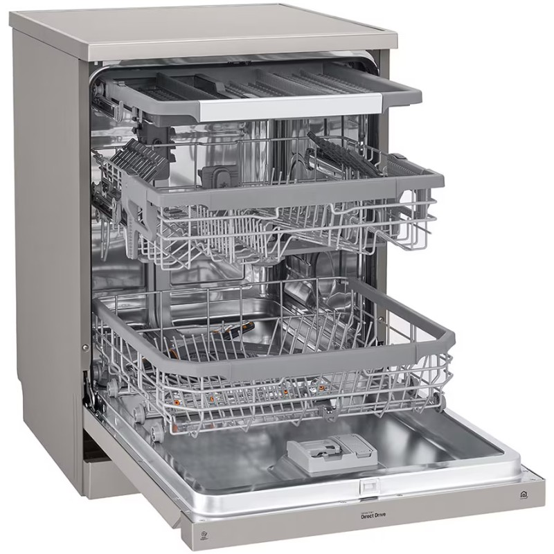 dishwasher-lg-dfb425fp-14ps-platinum-silver-2018 (8) ماشین ظرفشویی 14 نفره ال جی 425 مدل DFB425FP/FW