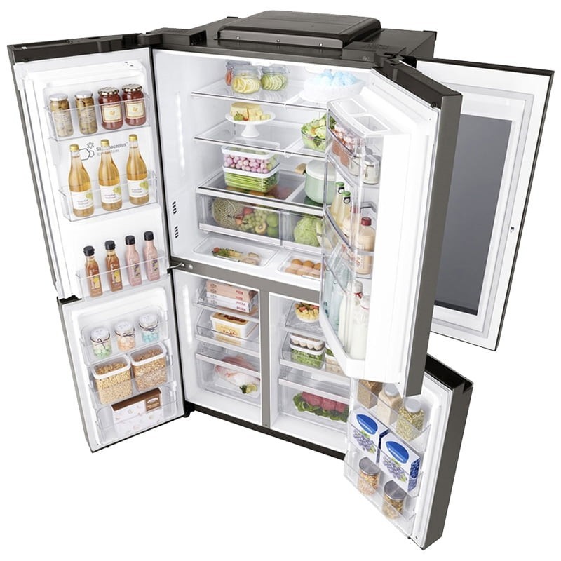 x29 (3) یخچال فریزر ساید بای ساید ال جی مدل X29 ظرفیت 28 فوت GR-X29FTQEL