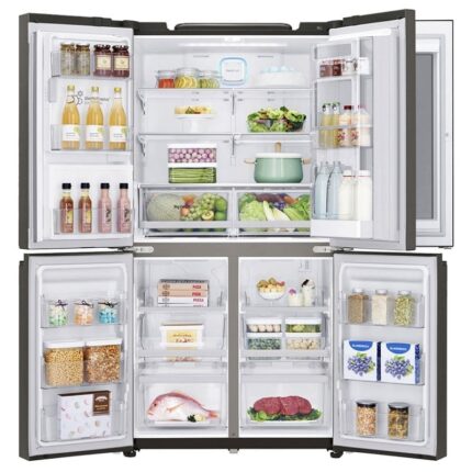 یخچال فریزر ساید بای ساید ال جی مدل X29 ظرفیت 28 فوت GR-X29FTQEL