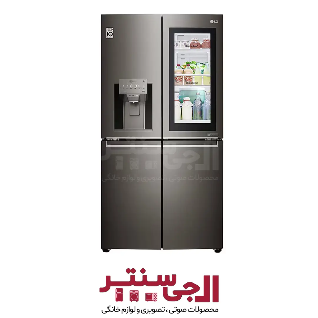 یخچال فریزر ساید بای ساید ال جی مدل X24 ظرفیت 30 فوت GR-X24FMKBL یخچال فریزر ساید بای ساید ال جی مدل X24 ظرفیت 30 فوت GR-X24FMKBL