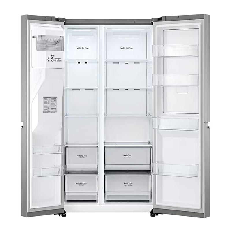 یخچال-ساید-بای-ساید-ال-جی-J257-استیل-GC-J257-8