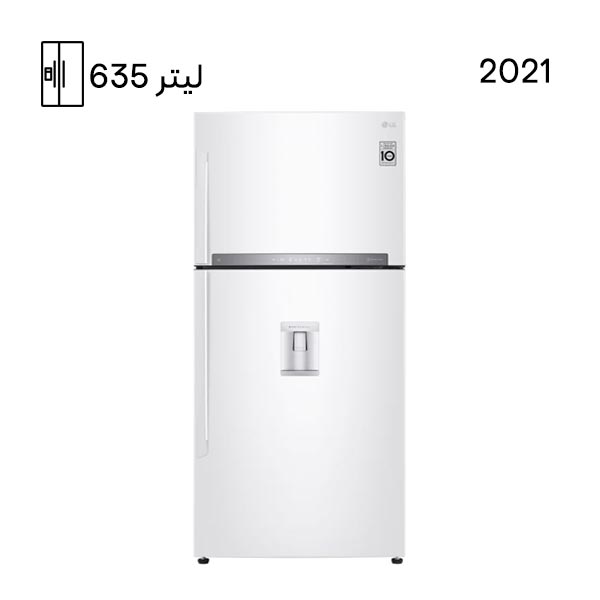 یخچال فریزر بالا پایین ال جی مدل 882 سفید