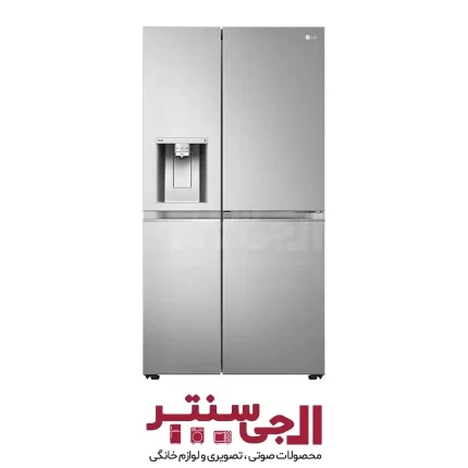 یخچال فریزر ساید بای ساید ال جی مدل J257 ظرفیت 30 فوت GC-J257
