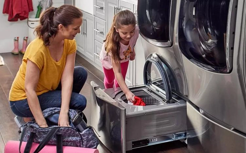 تنظیمات خشککن لباسشویی الجی