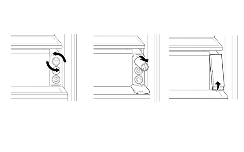 تعویض فیلتر یخچال الجی
