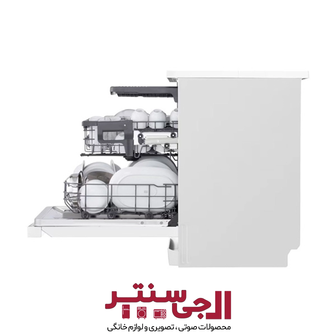 ماشین ظرفشویی ال جی DFC513FW سفید-3 ماشین ظرفشویی ال جی DFC513FW سفید