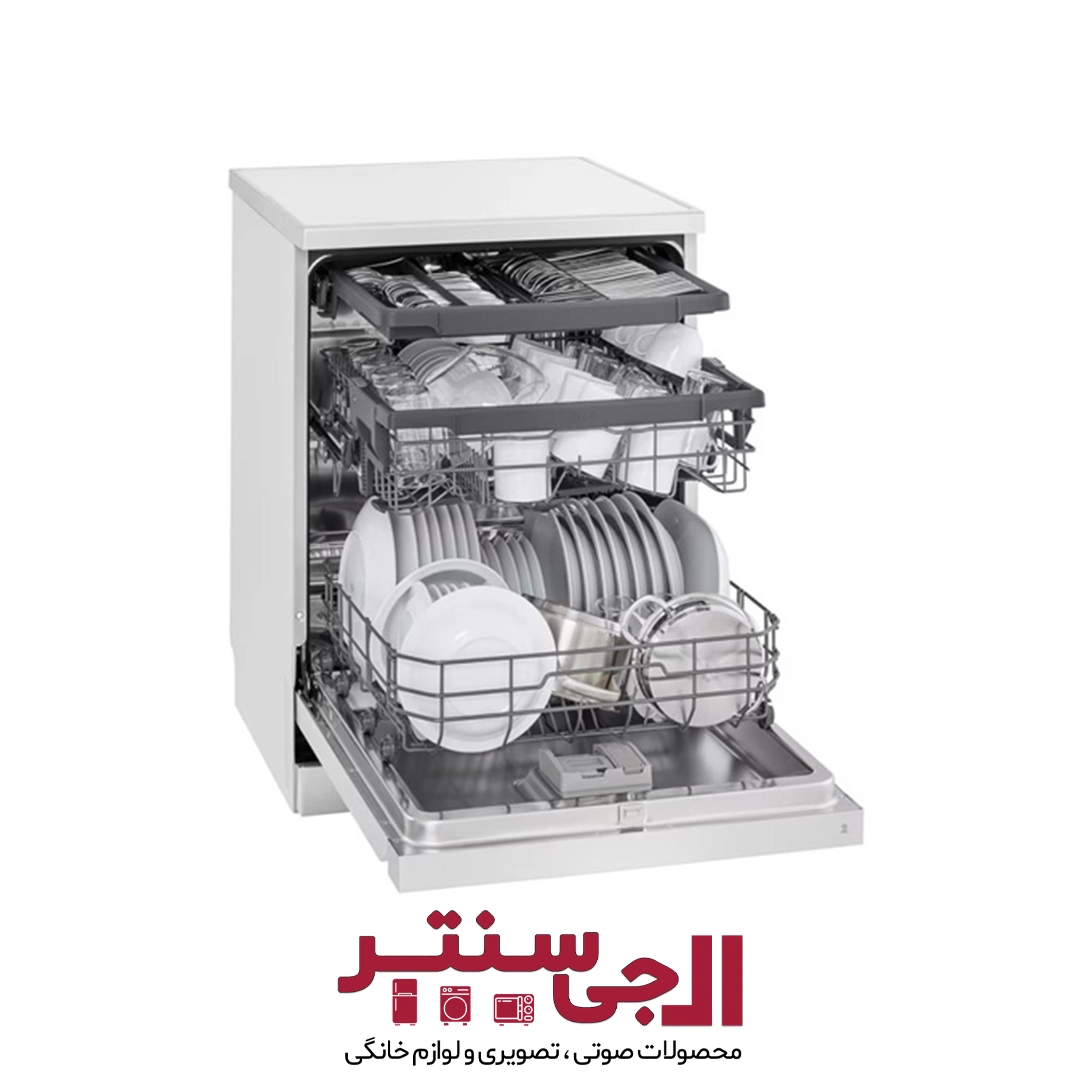 ماشین ظرفشویی ال جی DFC513FW سفید-5 ماشین ظرفشویی ال جی DFC513FW سفید
