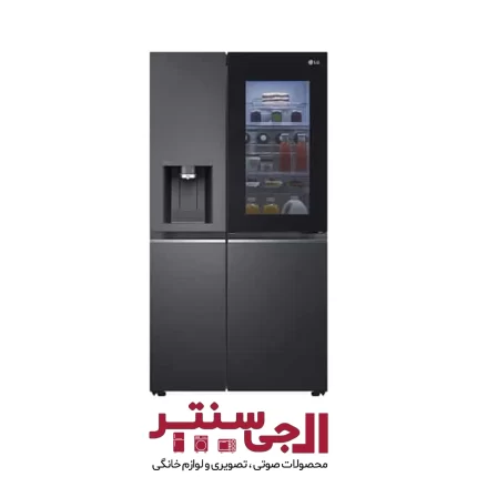 یخچال فریزر ساید بای ساید ال جی مدل X33 GR-X33FFCRL رنگ دودی