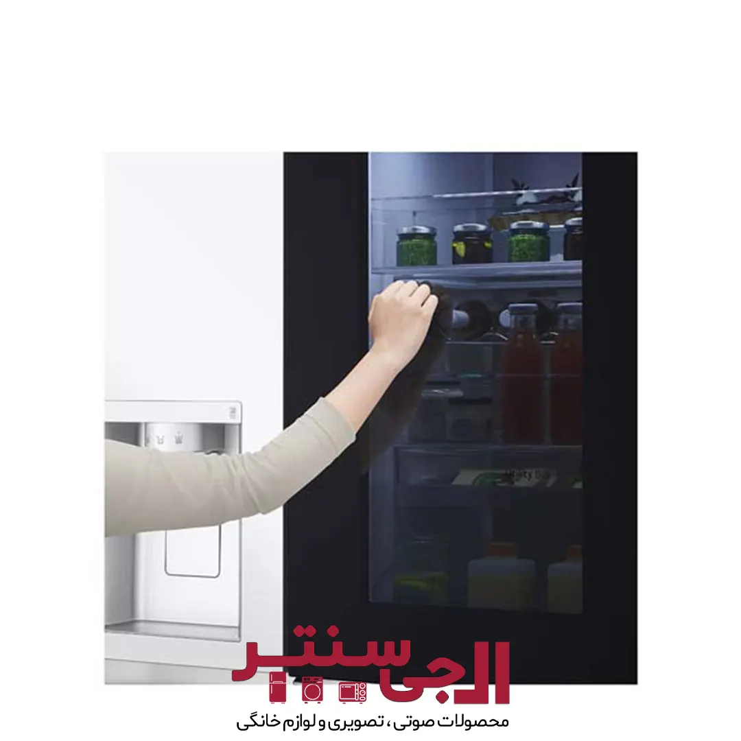 یخچال فریزر ساید بای ساید ال جی مدل X33 GR-X33FFQ رنگ سفید یخچال فریزر ساید بای ساید ال جی مدل X33 GR-X33FFQ رنگ سفید