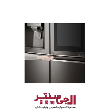 یخچال فریزر ساید بای ساید ال جی مدل X39 GCX-39 رنگ دودی