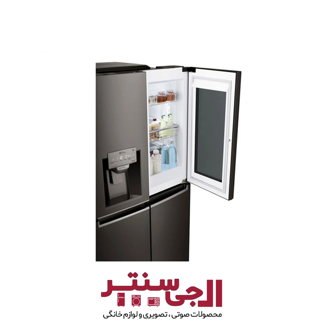 یخچال فریزر ساید بای ساید ال جی مدل X39 GCX-39 رنگ دودی یخچال فریزر ساید بای ساید ال جی مدل X39 GCX-39 رنگ دودی