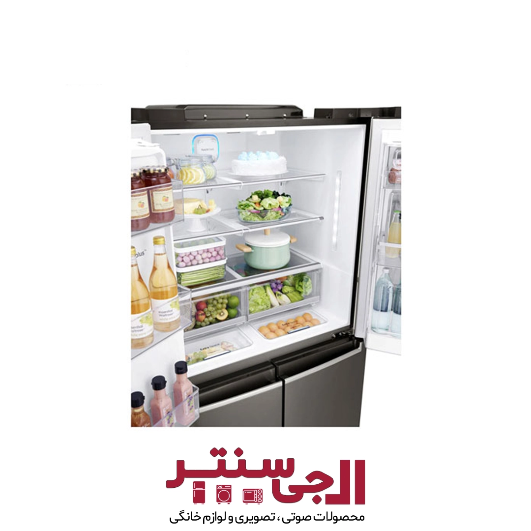 یخچال فریزر ساید بای ساید ال جی مدل X39 GCX-39 رنگ دودی یخچال فریزر ساید بای ساید ال جی مدل X39 GCX-39 رنگ دودی