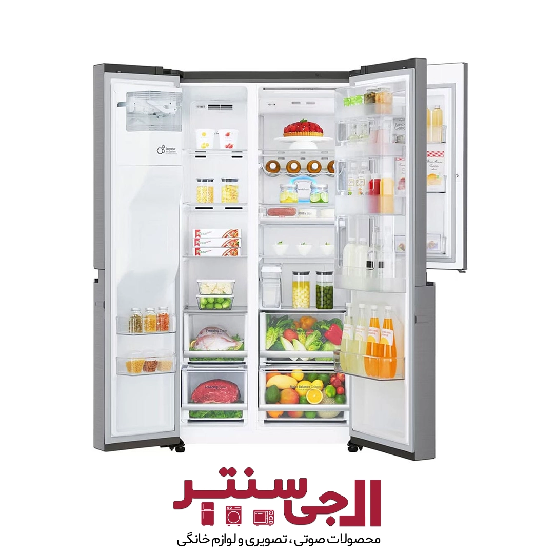 یخچال فریزر ساید بای ساید ال جی مدل J267 یخچال فریزر ساید بای ساید ال جی مدل J267