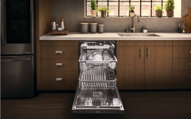 جرمگیری ماشین ظرفشویی ال جی؛ بهترین روشهای خانگی و تخصصی