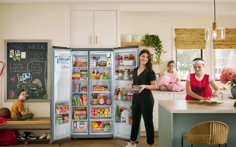 چرا یخچال ساید بای ساید الجی بهترین گزینه برای خانوادههاست؟