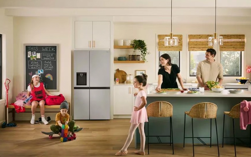 چرا یخچال ساید بای ساید الجی بهترین گزینه برای خانوادههاست؟