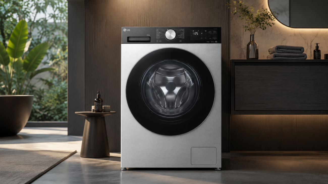 لباسشویی ال جی X5 مدل F4X5RYP23 با طراحی مدرن